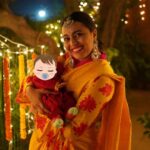 Swara Bhaskar Instagram – Love and light came home this year.. Junaili’s first Diwali! 💛✨
Pic: @joshography23 Delhi