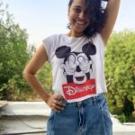 Swara Bhaskar Instagram - Toldjaa Mickey was a rebel! 😈 #random #favetee