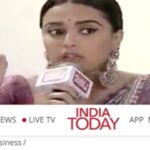 Swara Bhaskar Instagram – An edited three minute  clip of my interaction with a Godi Media journalist were circulated today to make it seem like CAA-NRC – NPR protestors don’t know anything! Thankfully some friends did their own edit job which gives a clearer picture. 
ईंट का जवाब logic/ तर्क ! 🤩🤩🤩🤩