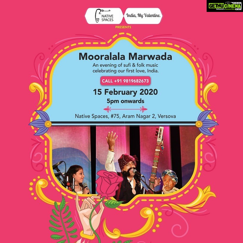 Swara Bhaskar Instagram - Calling Mumbai peeps!!! DO NOT MISS THIS brilliant artist ! #NativeSpaces is celebrating this weekend with India, My Valentine and Mooralala Marwada in Versova, Mumbai. The venue has limited seating so book your seats in advance on Insider. โฅ๏ธโฅ๏ธ๐ฎ๐ณ๐ฎ๐ณ๐ท๐ท #indiamyvalentine
