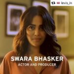Swara Bhaskar Instagram - #Repost @levis_in with @repostsaveapp · · · Coming out March 2019 #IShapeMyWorld