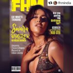 Swara Bhaskar Instagram - 2019 starts right! 🙌🏾🙌🏾🙌🏾😻😻😻 #Repost @fhmindia with @repostsaveapp · · · Here’s presenting our Cover Girl for January, the unapologetic @reallyswara. Photography by @thehouseofpixels Makeup by @saracapela Hair by @hot.hair.balloon Styling by Aakanksha Jain, assisted by @mitalig_ PR agency - @raindropalterego FHM January on stands now! Grab your copy. #fhmindia #fhm #fhmjanuary #fhmcovergirls #fhmcover #fhmcovergirl #fhmgirls #swarabhasker #swara #sakshisoni #bindiya #ranjhanaa #glamorous #beauty #covershoot #covergirl #coverstar #itsnotthatsimple