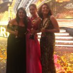 Swara Bhaskar Instagram - Thank uuuuuuuu @luxgoldenroseawards 2018 for awarding cast of #veerediwedding #kareenakapoorkhan @sonamkapoor @shikhatalsania and me #ConfidentBeautyOfTheYear award .. this award belongs to @rheakapoor @ektaravikapoor ❣️❣️❣️❣️💥💥💥 NSCI Mumbai