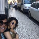 Swara Bhaskar Instagram - #Repost @sinj_m with @get_repost ・・・ Locked out in Lisbon. But seemingly pretty gleeful about it! 🤣🤣🤣🤣 Lisbon, Portugal