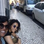 Swara Bhaskar Instagram – #Repost @sinj_m with @get_repost
・・・
Locked out in Lisbon. But seemingly pretty gleeful about it! 🤣🤣🤣🤣 Lisbon, Portugal