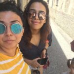 Swara Bhaskar Instagram - Meri cross border girlfriend @natrani #behen #soulsister #travelgram Ticino, Switzerland