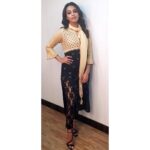 Swara Bhaskar Instagram - Promoting #veerediwedding on #NaaginSeason03 in @houseofkotwara with @anmoljewellers earrings and @prakshi_finejewelry rings.. Styled by @chandiniw assisted @yashita_goyal Make Up: @saracapela Hair: @rupali.dhumal ❤️❤️💕💕