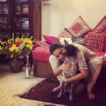 Swara Bhaskar Instagram - Grizzly bear hugs for Godot, who doesn’t want them! 😬🤪 #GodotHatesHugs