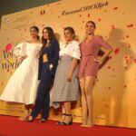 Swara Bhaskar Instagram – All my #veeres be killing it at #veerediwedding trailer launch ❤️❤️💕💕💕 SO much love for these amazzzzing inspirational women @sonamkapoor @shikhatalsania #kareenakapoorkhan & they who are not onstage @rheakapoor @ektaravikapoor @ruchikaakapoor @vdwthefilm @media.raindrop 🙌🏾🙌🏾🙌🏾🔥🔥🔥