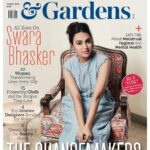 Swara Bhaskar Instagram - @betterhomesandgardensindia #coverstory #shotby @vijitgupta #Styledby @dibzoo #hair @hot.hair.balloon #makeup in @anitadongre @anitadongregrassroot @saracapela #cover #covergirl