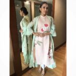 Swara Bhaskar Instagram – In @vineetrahulofficial with @flowerchildbyshaheenabbas earrings for @royalstagmakeitlarge #LargeShortFilms press con and screening.. Styled by @dibzoo assisted by @vidhirambhia .. Hair & Make Up: @saritastyling29 ❤️❤️❤️