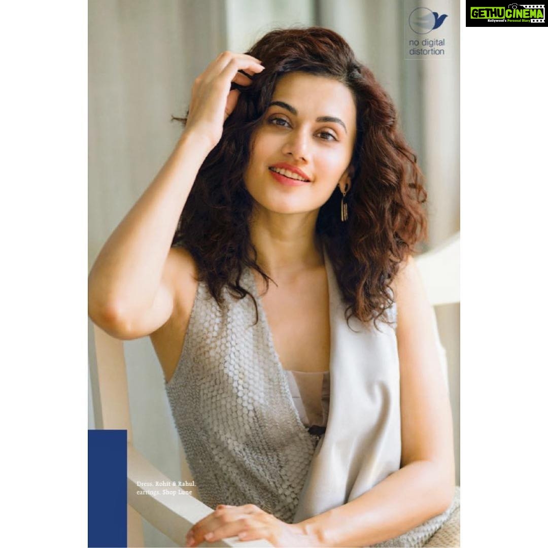 Taapsee Pannu Instagram - What makes u unique are your imperfections. Now it’s your wish if you want to embrace them or join the crowd :) #GraziaIndia 📷: @aneevrao