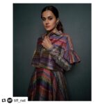 Taapsee Pannu Instagram – When Rumi went international. 
When boundaries can not control love ! #ManmarziyaankiRumi 
#Repost @tiff_net with @get_repost
・・・
Software engineer-turned-model-turned-actor Taapsee Pannu plays a free-spirited woman caught in a love triangle (with Bollywood royalty Abhishek Bachchan and rising star Vicky Kaushal) in HUSBAND MATERIAL (MANMARZIYAN), returning to TIFF this Friday fresh after its #TIFF18 premiere.
💍

Shot in the #TIFFxHUAWEI Portrait Studio on the HUAWEI P20 Pro Smartphone by @andreanne_gauthier.
💍
.
.
.
#taapseepannu #husbandmaterial #manmarziyan #anuragkashyap #vickykaushal #abhishekbachchan #jhummandinaadam #aadukalam #vastadunaaraju #mrperfect #arrambam #baby #pink #bollywood