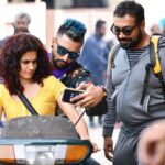 Taapsee Pannu Instagram - Moment when u see a shot of yourself n say “yeh kya haga hai maine” contrary to what your director feels - “isse behtar tumse naa ho payega “ P.S - the “full gas” co actor is just busy admiring his camera work in this one 🙄 Please ab jaldi release kardo y is there 6 more days to go !!! #Manmarziyaan 📷: @khamkhaphotoartist
