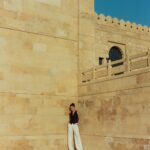 Taapsee Pannu Instagram – Cornered ….
May-June 2021

Waist coat, Aroka (@arokaofficial ). Trousers, Shehla Khan (@shehlaakhan ). Earrings, Alexander McQueen (@alexandermcqueen )
 
Photographed by Bikramjit Bose (@thebadlydrawnboy ). Styled by Priyanka Kapadia (@priyankarkapadia ). Words by Aditi Bhimjyani (@aditishahbhimjyani )
 
Hair and makeup: Mitesh Rajani (@miteshrajani )/Feat. Artists
Photographer’s assistant: Aniket Godbole (@aniketgodbole )
Photographer’s agency: Feat. Artists (@featartists )
Assistant stylists: Ria Kamat (@riakamat ); Naheed Driver (@naheedee )
Bookings editor: Prachiti Parakh (@prachitiparakh )
Location courtesy: Suryagarh, Jaisalmer (@suryagarh