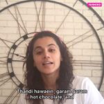 Taapsee Pannu Instagram – This year, I want to hangout with YOU on Christmas. 
So @fankindofficial and I have come together to make this possible! 
If you want to go on a virtual date with me, all you have to do log on to 
fankind.org/Taapsee 
and donate to @nanhikali . Your donation will help them educate underprivileged girls in India. 5 lucky donors will get a chance to virtually spend Christmas with me! So what are you waiting for?