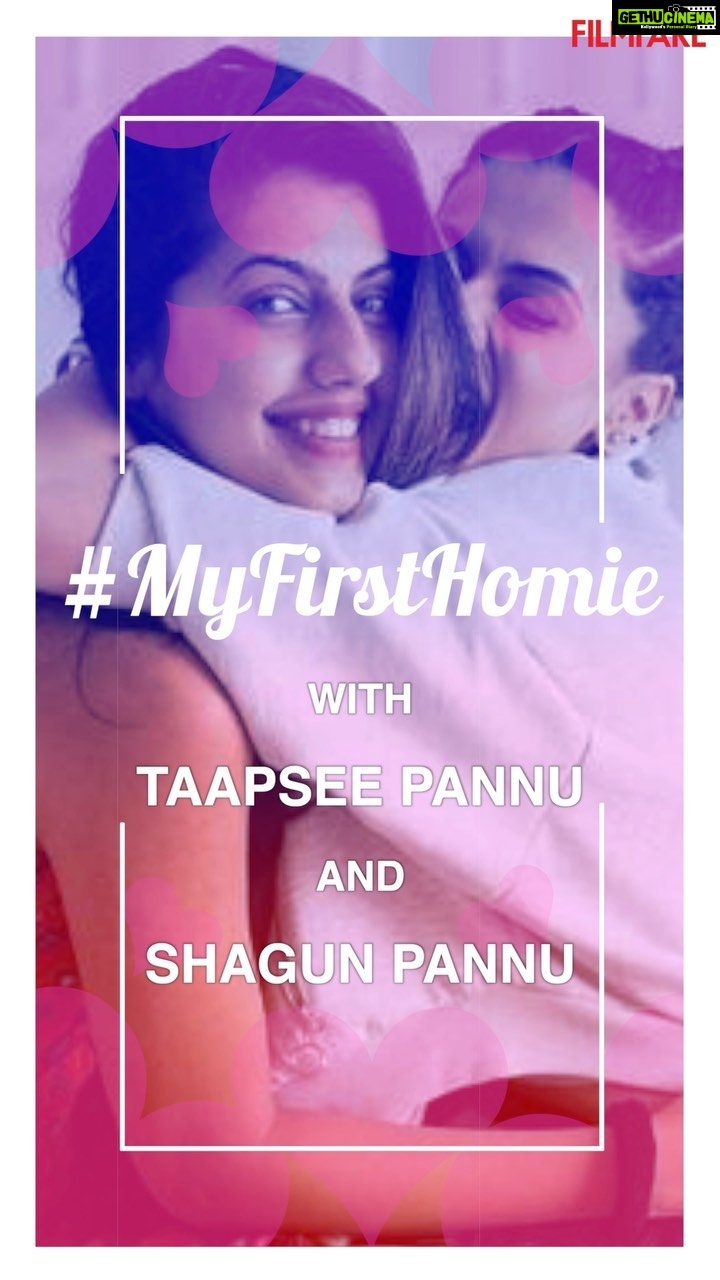 Taapsee Pannu Instagram - Happy Rakshabandhan Puchi. From being the support system and ‘shields’ of each other to smashing head n elbowing the other out of bed we are meant to be together forever! Love you Puchiiiiiiiiii ❤️❤️❤️❤️ @shagun_pannu #HappyRakshabandhan @filmfare