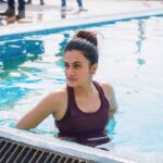 Taapsee Pannu Instagram – Those were the days….
This was while I was shooting for an ad for my brand @womens.horlicks 
Getting into a swimming pool is joy for me but it wasn’t always like that. Had a scary near drowning experience in a pool when I was a kid so got really scared of learning how to swim. It was only 9 years back that I finally got over that fear and learnt swimming. I Remember swimming laps in an indoor pool alongside many kids in the same class and it made me feel that how learning has no age n probably the child in me is still alive 😁
#Throwback #Archive #QuarantinePost