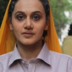 Taapsee Pannu Instagram – The first look trial for #SaandKiAankh 
The first biggest experiment of my career, the first time director (our over enthu teddy ) @tusharhiranandani , first time producer @nidhiparmarhira and probably the first time 2 female actors in the prime of their career decided to depict Twice their age to share an equal screen space in a story never told before! Too many firsts in this one n I guess the beginner’s luck worked. 
Too many stories n memories attached with this one ❤️ 
#SaandKiAankh 
#Archive #QuarantinePost #Throwback