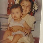 Taapsee Pannu Instagram - Coz she has grown up too much... n so has my urge to hold her. The awkward look on her face stays the same n the excitement in my eyes is intact ! Basically we r the only constant that change couldn’t affect 🤪 P.S- My favourite pose to get a picture clicked with puchi stays the same ! #Throwback #QuarantinePost #Archive