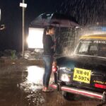 Taapsee Pannu Instagram - That rarest of rare ‘cold’ night of Mumbai when I was shooting for #NaamShabana What made it ‘colder’ was the fact that I was already under weather with a running nose and we shot a rain sequence. Thankfully no dancing for me in this one else my already blocked nose could barely suck in any oxygen to save me from that chill December night. #Throwback #Archive #QuarantinePost