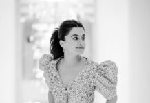 Taapsee Pannu Instagram - Coz the colours were fiercely competing for attention…. I muted them all !