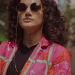 Taapsee Pannu Instagram – Seeing the world with tinted lens!
@vogueeyewear 
#RashmiRocket 
#LetsVogue