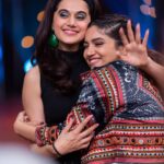 Taapsee Pannu Instagram – “If you want to go fast, go alone.
If you want to go far, go together.” Hand in hand for a something much bigger than either of us, 
for something larger than both of us,
for something more significant than all of us. 
Let the conditioning break this Diwali …
#SaandKiAankh on 25th October