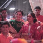 Taapsee Pannu Instagram – There were blessings galore ! 
#SaandKiAankh