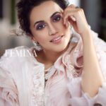 Taapsee Pannu Instagram - The stare I fear.. Photographer: @abhitakesphotos Make up: @guyguia Hair: @francovallelonga Styling: @prachitiparakh