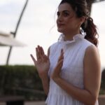 Taapsee Pannu Instagram – My “that’s it” face 
P.S- that pinky finger is quite an attention seeker I must say 🤷🏻‍♀️