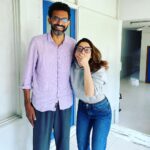 Tamannaah Instagram - Look whom did I just bump into 😍 @kammula.sekhar Sir - the man who kick started the “Happy Days” in my life. 😊❤️🙏🏼 Super excited for his upcoming release “Love Story” with @chayakkineni and @saipallavi.senthamarai 🎥✨ #HappyDays #Memories #ActorAndDirector