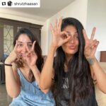 Tamannaah Instagram - #Repost @shrutzhaasan ・・・ Happy new year to you from 1202 🤣🤣🤣🤣 so happy to see my lovely tam tams on the first day of the new year !!! @tamannaahspeaks #wecantspellnumbers