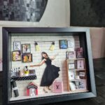 Tamannaah Instagram - This is such a cute birthday gift , my world in a frame so much thought has gone into every detail , I love it 🤩🤩🤩 @the_handmade_happiness .Thank you so much Sai Laxmi 🤗🤗🤗