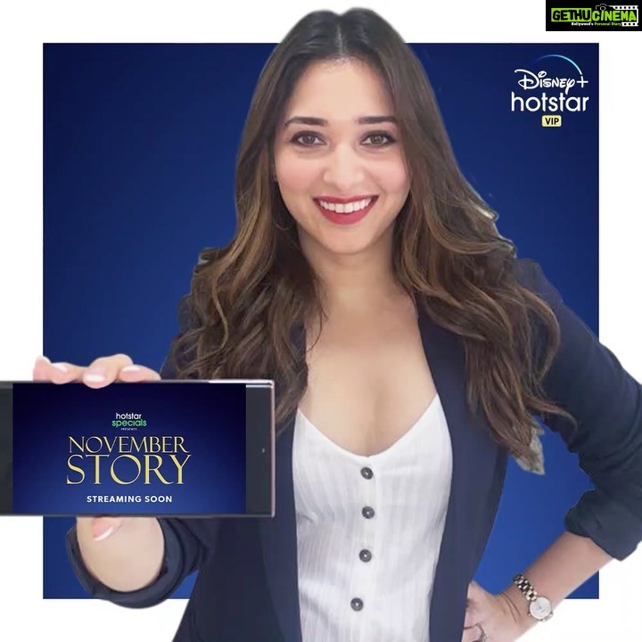 Tamannaah Instagram - I’m thrilled to reveal that my new Tamil show November Story is soon coming to your home screens, exclusively on @DisneyPlusHotstarVIP! #TamilNaattinPuthiyaThirai