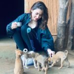 Tamannaah Instagram - There’s no love like puppy love 🐶 #DogsAreTheBest #furryfriends #doglover #pawfect