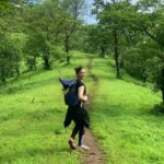 Tamannaah Instagram - Get lost in nature and you will find yourself 🌳😊 #OneWithNature #Trekking #NatureLover #Wanderlust #NewLove #NewPassion