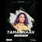 Tamannaah Instagram - Happy to be a part of the cultural fest happening at Sathyabama University .. I'm looking forward to Seeing all of you on February 15th .. The event is produced by Vikn Media Creations @viknmedia