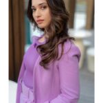 Tamannaah Instagram - Signature masterclass event #mymarkmysignature Wearing @zaraindiaofficial Styled by @sukritigrover Hair @tinamukharjee Makeup @sonamdoesmakeup Photo credit @stories_throughthelens #powerpantsuit #lavenderpantsuit #powerdressing #softwaves Hyderabad,telangana state