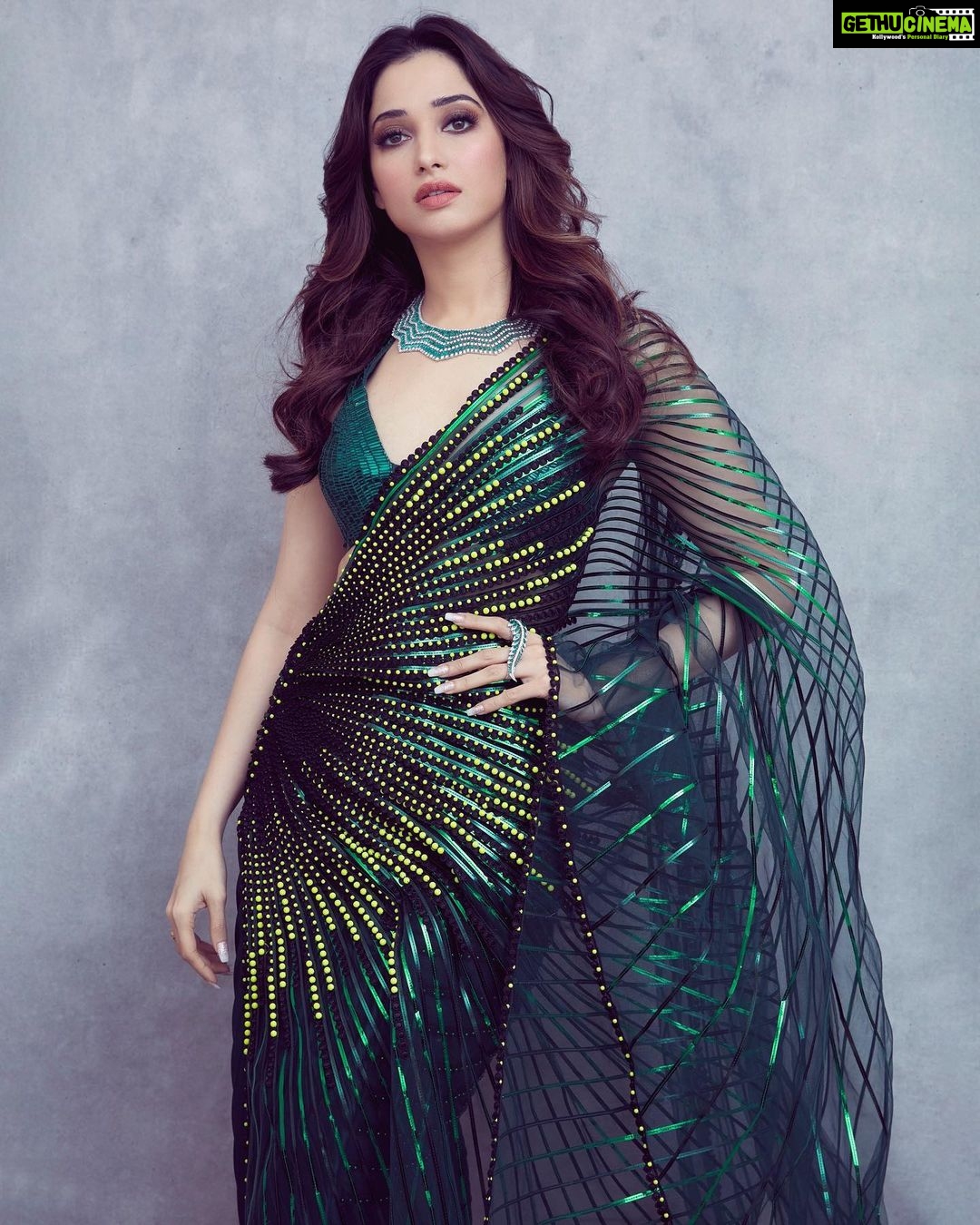 Tamannaah Instagram - #sidgetsrt #sidheartsraisa Wearing @amitaggarwalofficial Styled by @sukritigrover Hair @tinamukharjee Makeup @makeupbychandinidawar Photo credit @kadamajay
