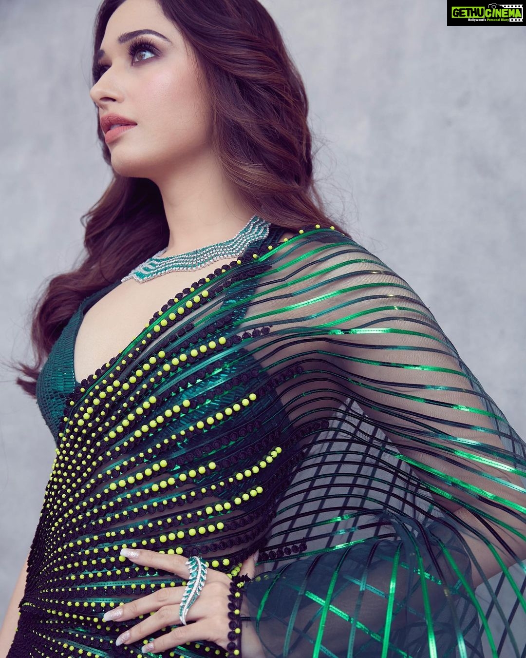 Tamannaah Instagram - #sidgetsrt #sidheartsraisa Wearing @amitaggarwalofficial Styled by @sukritigrover Hair @tinamukharjee Makeup @makeupbychandinidawar Photo credit @kadamajay