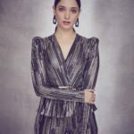 Tamannaah Instagram - Styled by @eshaamiin1 Pantsuit @tarekediz Hair @tinamukharjee Makeup @chaks_makeup 📸 @kadamajay