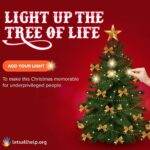Tamannaah Instagram – I have added a light to the Christmas Tree of Life on @letsallhelpnow 🎄

Let’s come together and make this Christmas special for the under-served & underprivileged people, by adding as many lights as we can with our contributions.

Every contribution counts and adds light on the tree and their lives! 
Do your bit now – http://bit.ly/christmas-treeoflife (link in bio) 
#llightuptreeoflife #treeoflife #merrychristmas #letsallhelpnow