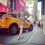 Tamannaah Instagram - Dress @rotatebirgerchristensen Heels @louboutinworld Styled by @sanjanabatra Assisted by @rupangisharma @devakshim Hair @tinamukharjee Makeup @billymanik81 W New York - Times Square
