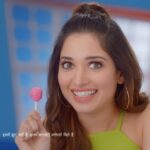 Tamannaah Instagram – Triple Mazza single lollipop mein 🤩 @jollyrancher
@jollyrancherindiaofficial
 #FuntasticallyFruity #3in1Lollipop