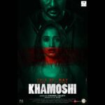 Tamannaah Instagram – It’s all in the silence!
Presenting the official poster of my next #Khamoshi with co-star #Prabhudheva. Directed by
@ctoleti, the film is slated to release on 31st May. @pyx_films @_imsaurabhmishra @ZeeMusicCompany