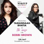 Tamannaah Instagram - Make up has been something that has facinated me since I was a very young girl. I would take my moms makeup, play dress up and would be found asleep with different colour eyeshadows on either eye. And today, being an actor, make up comes as such an important medium to transform into a character. Dearest @justbobbibrown I cannot describe how excited I am to meet you, I am an avid admirer of your work, your ethics and waiting to ask you so many questions and most importantly waiting to see you do your magic 💫