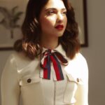 Tamannaah Instagram - Looking at the bright side of life 🤓 Wearing @gucci @mytheresa.com Styled by @sanjanabatra Hair and makeup by @pompyhans
