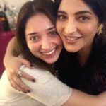 Tamannaah Instagram - Happy birthday my cutie @shrutzhaasan ❤️❤️❤️
