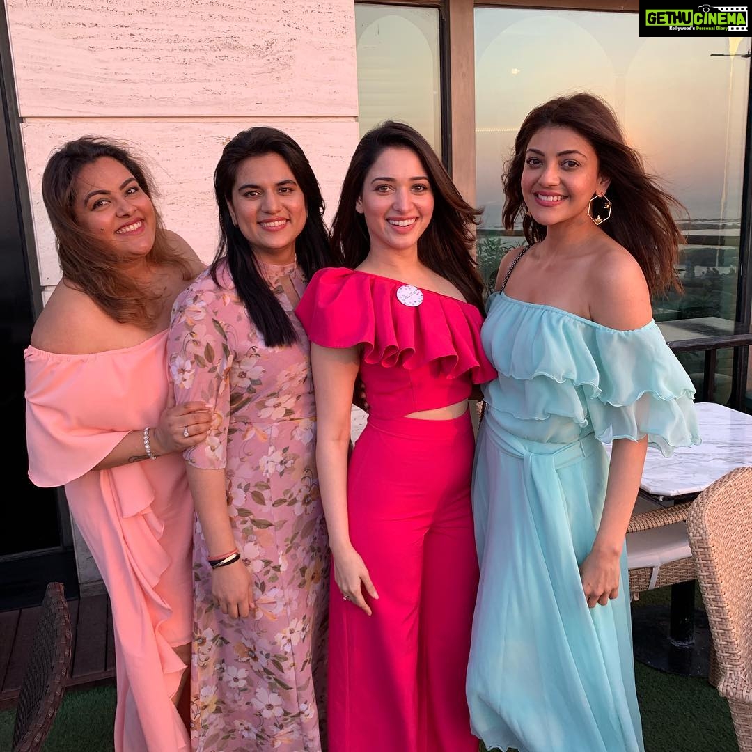 Tamannaah Instagram - #nishkasbabyshower #nofilterneeded @billymanik81 @dishaajwani @kajalaggarwalofficial Mumbai, Maharashtra